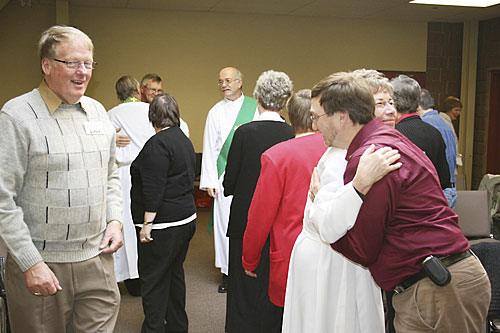 Bishop Charlie Masters speaks in five communities in New Brunswick