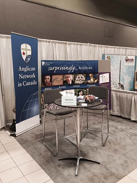 Christ the King (Edmonton) had an ANiC booth at the 2015 Missions Fest in Edmonto