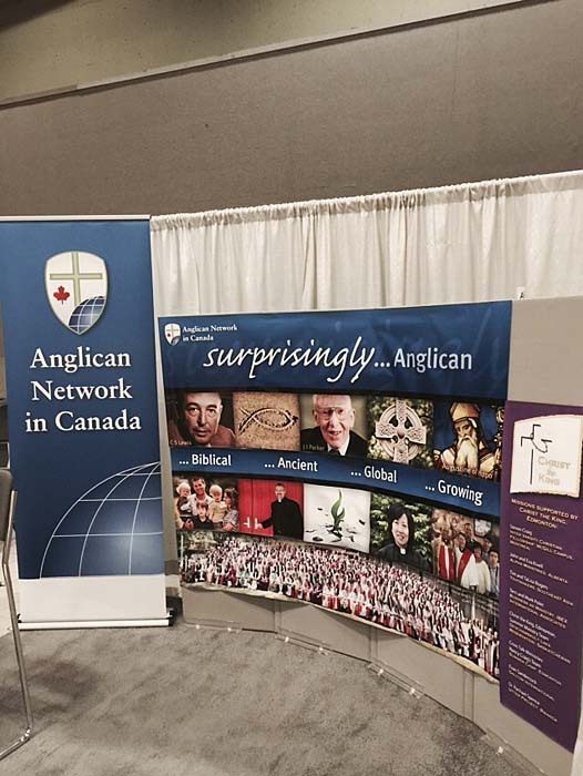 Christ the King (Edmonton) had an ANiC booth at the 2015 Missions Fest in Edmonto