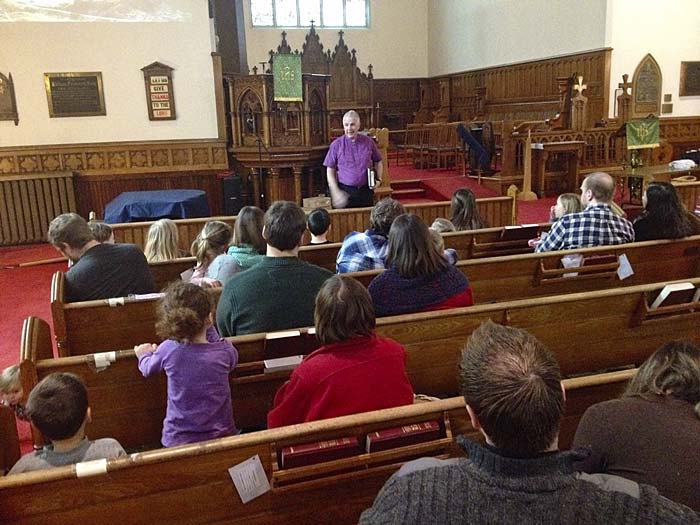 Bishop Charlie Masters visited churches in the Ottawa area