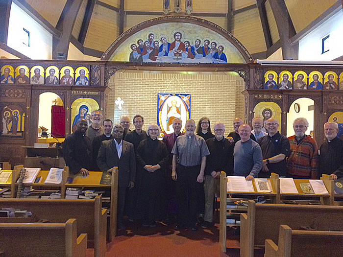 17 clergy from southern Ontario gathered at the Valley of the Mother of God near Orangeville