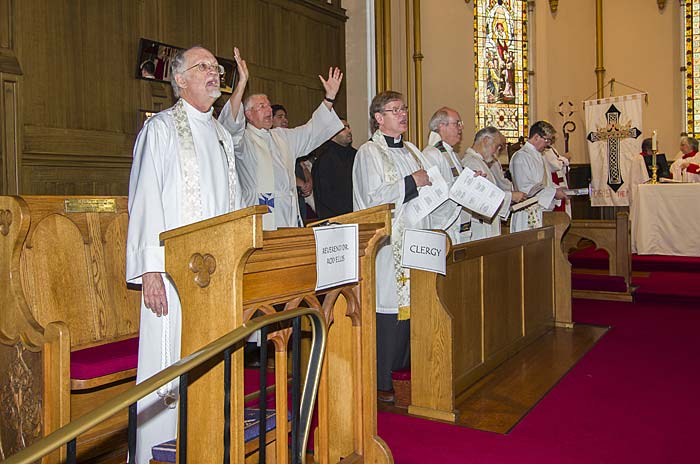 Combined service held on Vancouver Island