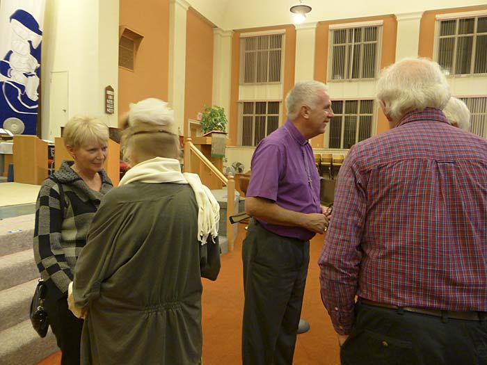 Bishop Charlie shares ANiC's ministry priorities at Vancouver meeting