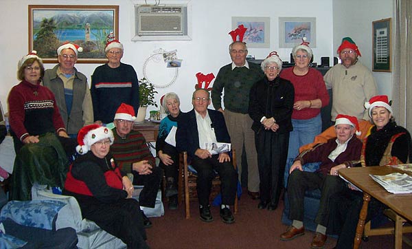 Sharing Christmas joy with seniors