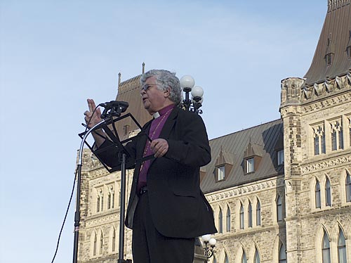 ANiC St George’s Ottawa led the Parliament Hill ecumenical Easter sunrise service