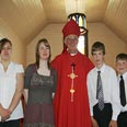 St Bede’s Kinosota confirmation service with Bishop Malcolm Harding