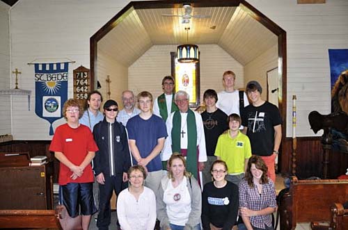 St George’s (Lowville) youth minister with St Bede’s (Kinosota)