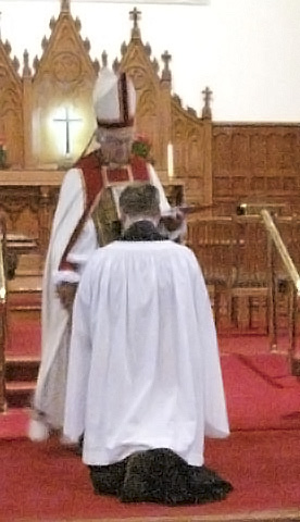 The Rev Paul Donison (St George’s, Ottawa) receives an ANiC licence