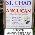 St Chad’s celebrates 100 years of witness and ministry in Toronto 