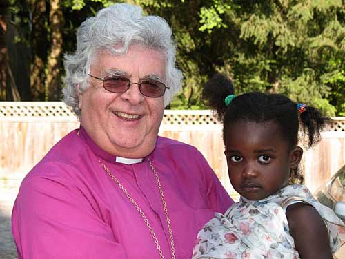 Bishop Donald Harvey formally launches St John's Sudanese